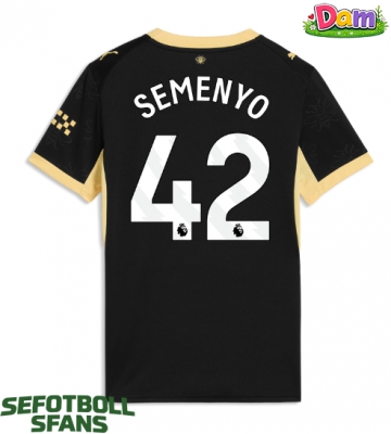 Manchester City Antoine Semenyo #42 Bortatröja Kvinnor 2026-27 Kortärmad